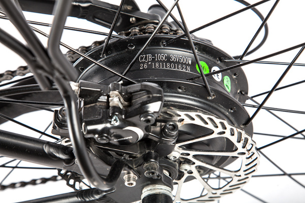 Велогибрид eltreco kupper unicorn с ручкой газа