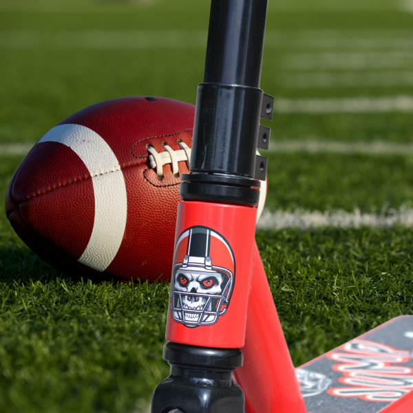 Самокат трюковый ATEOX JUMP 2020 (Черный/Красный)